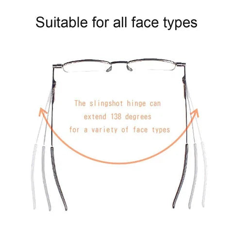 Portable Unisex Travel Reading Glasses