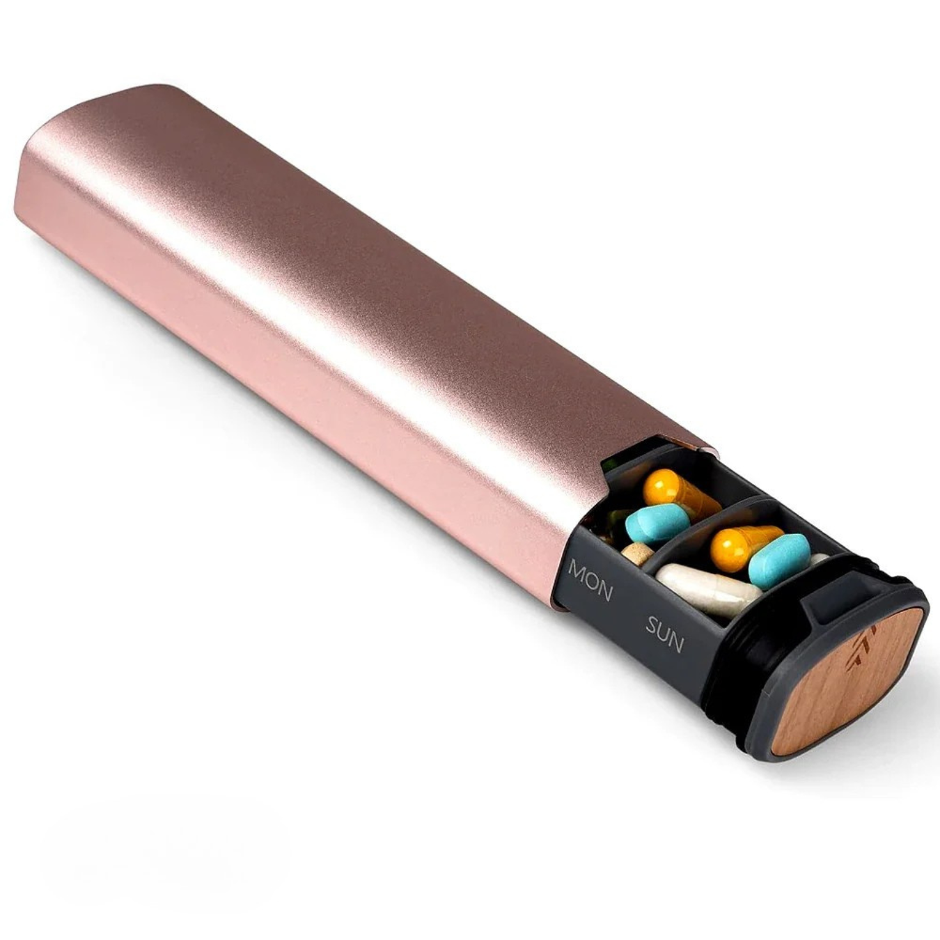 Daily Pill Box - Portable Waterproof Medication Holder