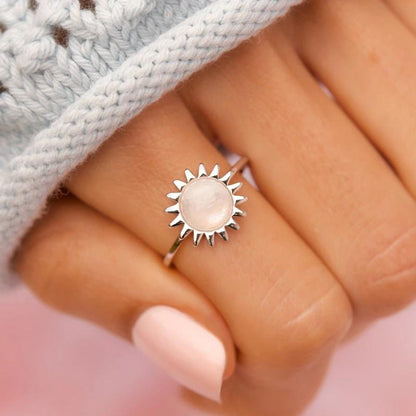 Shining Gold Sun Ring - Cofik