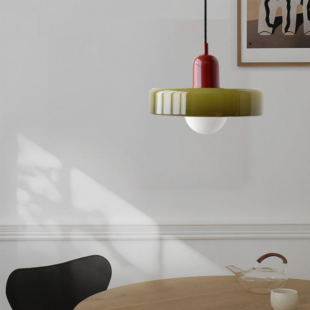 Stylish Hanging LED Glass Lamp