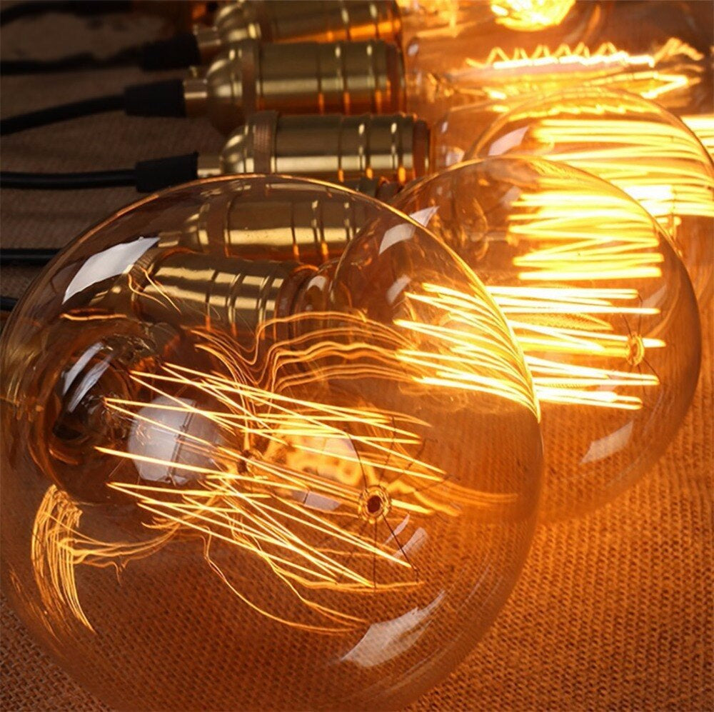 Retro Style LED Edison Bulbs for Home Lighting