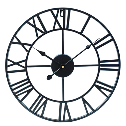 Big Modern Wall Clock with Sleek Frame