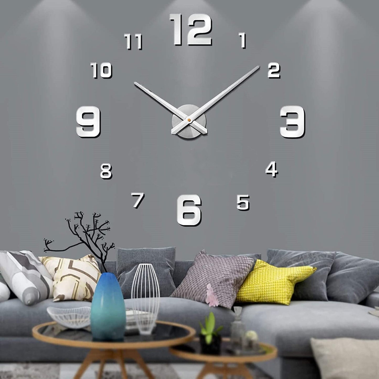 Unique Large Decorative Wall Clock