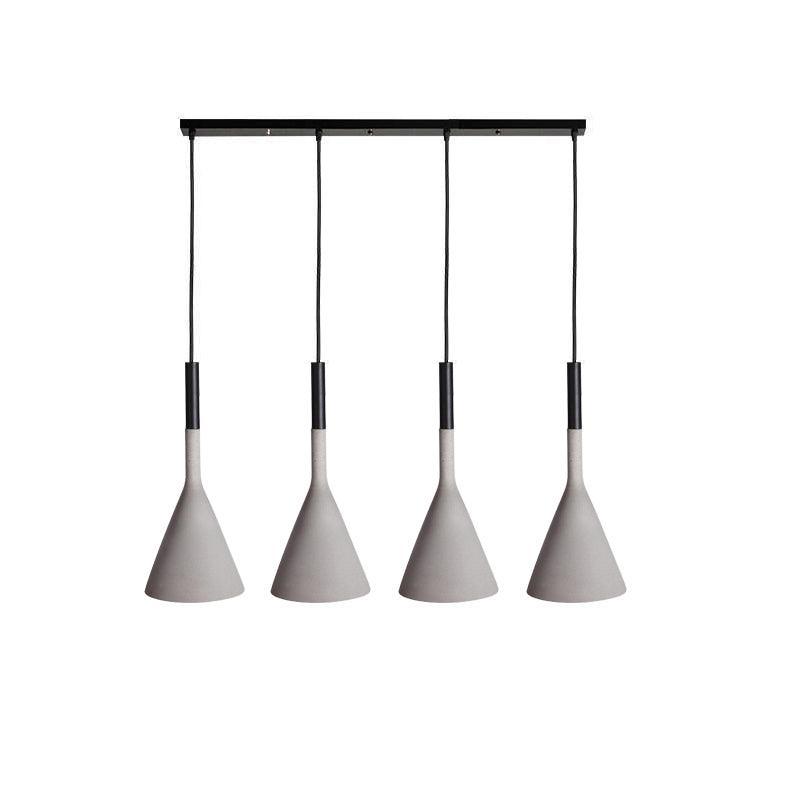 Modern Round Cement Hanging Light