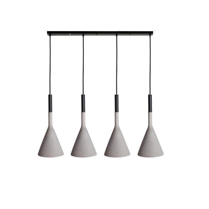 Modern Round Cement Hanging Light