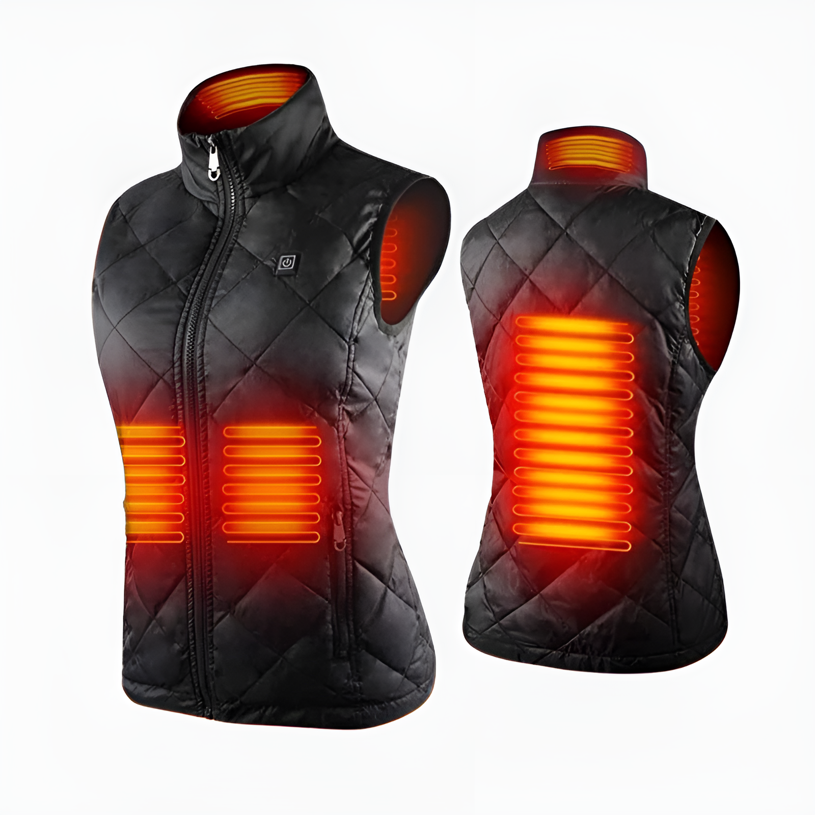 Warm Women's Heated Vest with Dual Heat Control - Cofik