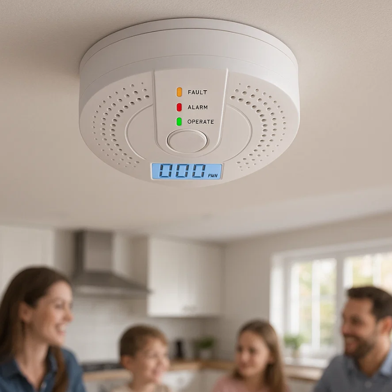 Digital CO Detector with LCD Screen - Cofik