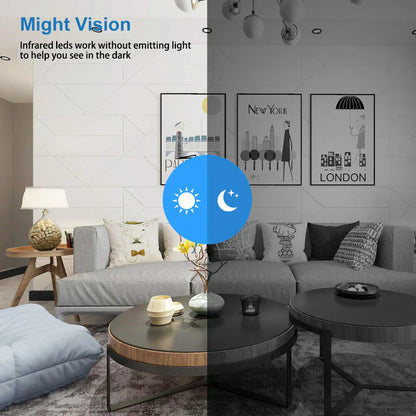 Compact Wireless Night Vision Security Camera