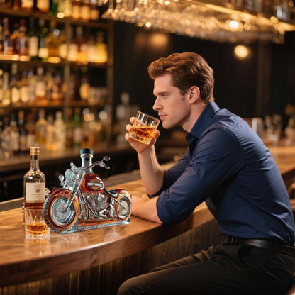 Rare Collectible Harley Davidson Whiskey Bottle
