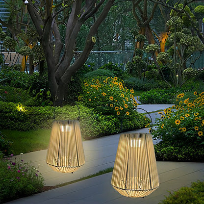 Outdoor Solar Powered Waterproof Garden Lanterns