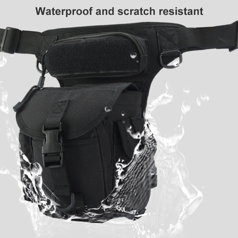 Waterproof Tactical Waist Pack Travel Belt Bag for Men