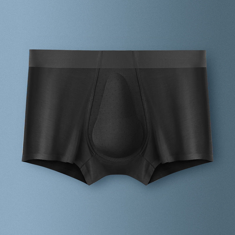 Soft Men's Natural Latex Briefs - Breathable Support Underwear