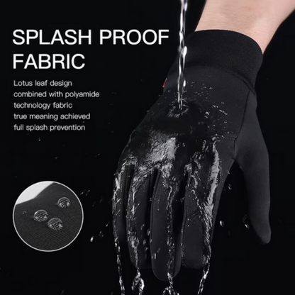 Warm Insulated Full Finger Sports Gloves for Men Women