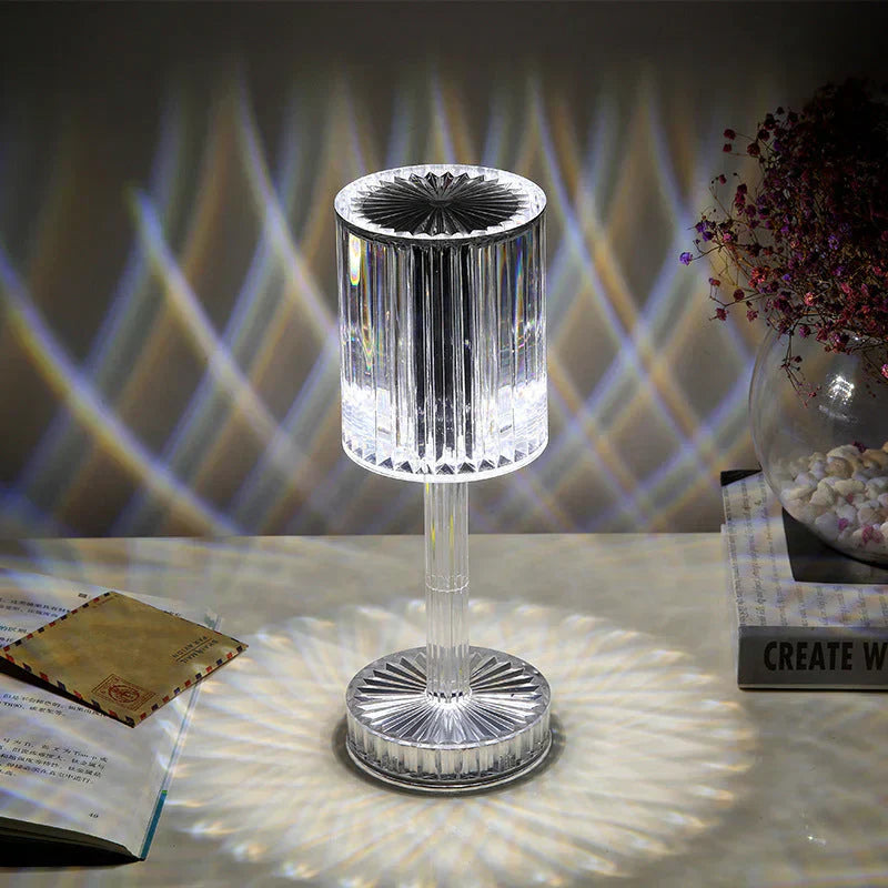 Bright Crystal Desk Lamp Modern Style