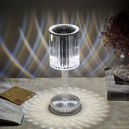 Bright Crystal Desk Lamp Modern Style