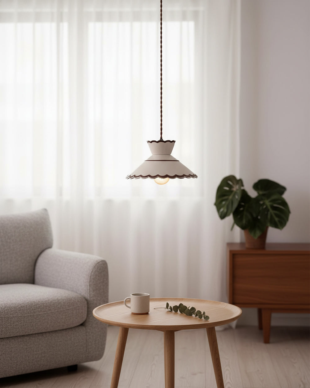Stylish Ceramic Hanging Pendant Light