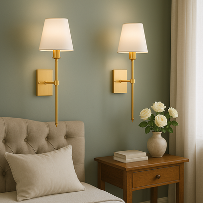 Classic 2-Pack Wall Light Fixtures