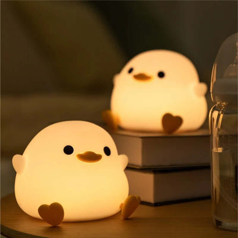 Soft Duck Night Light Lamp with USB Charger