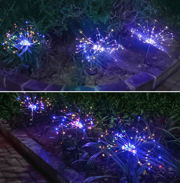 Outdoor Solar String Lights Copper Wire Fairy Lights