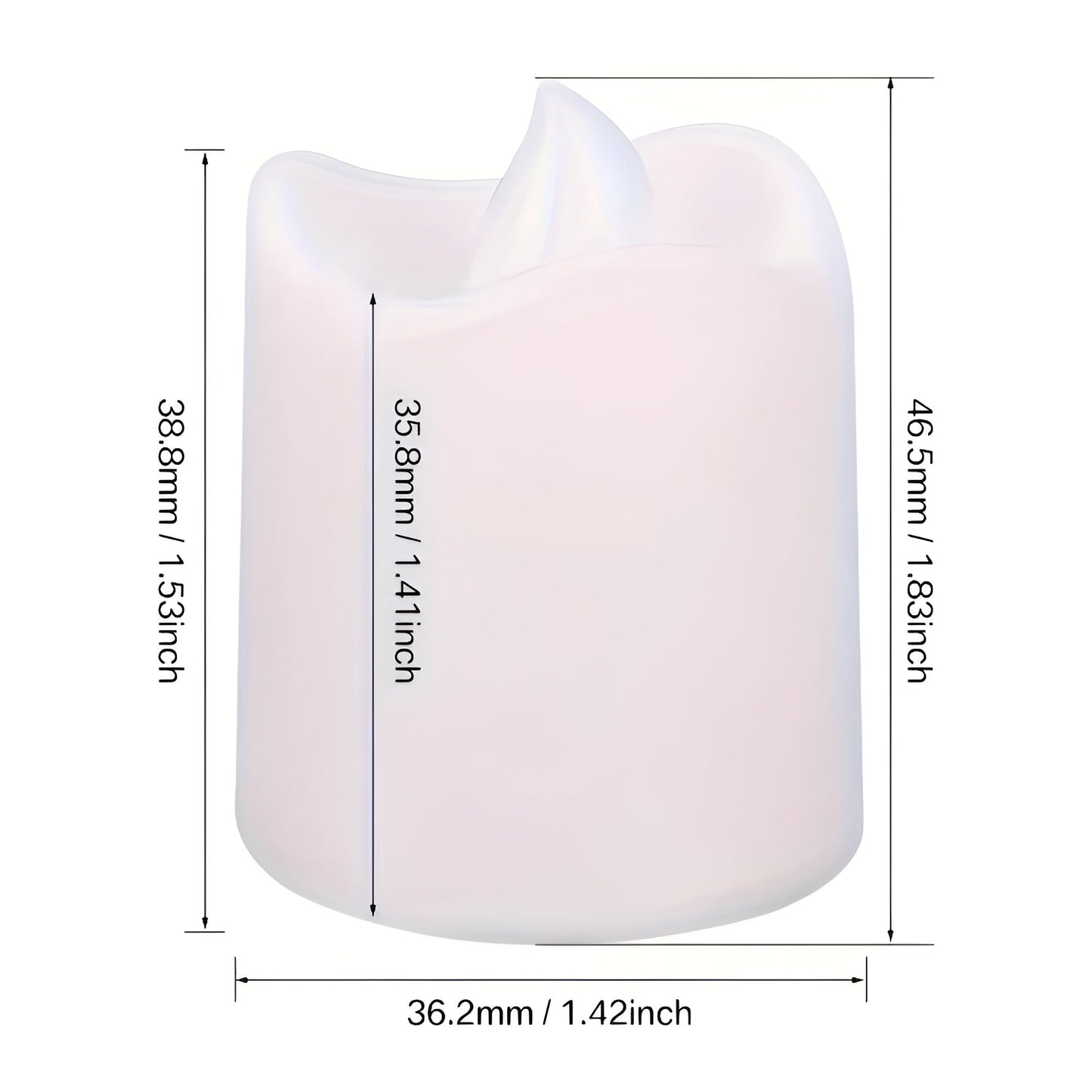 Warm Glow Flameless LED Candle Lights