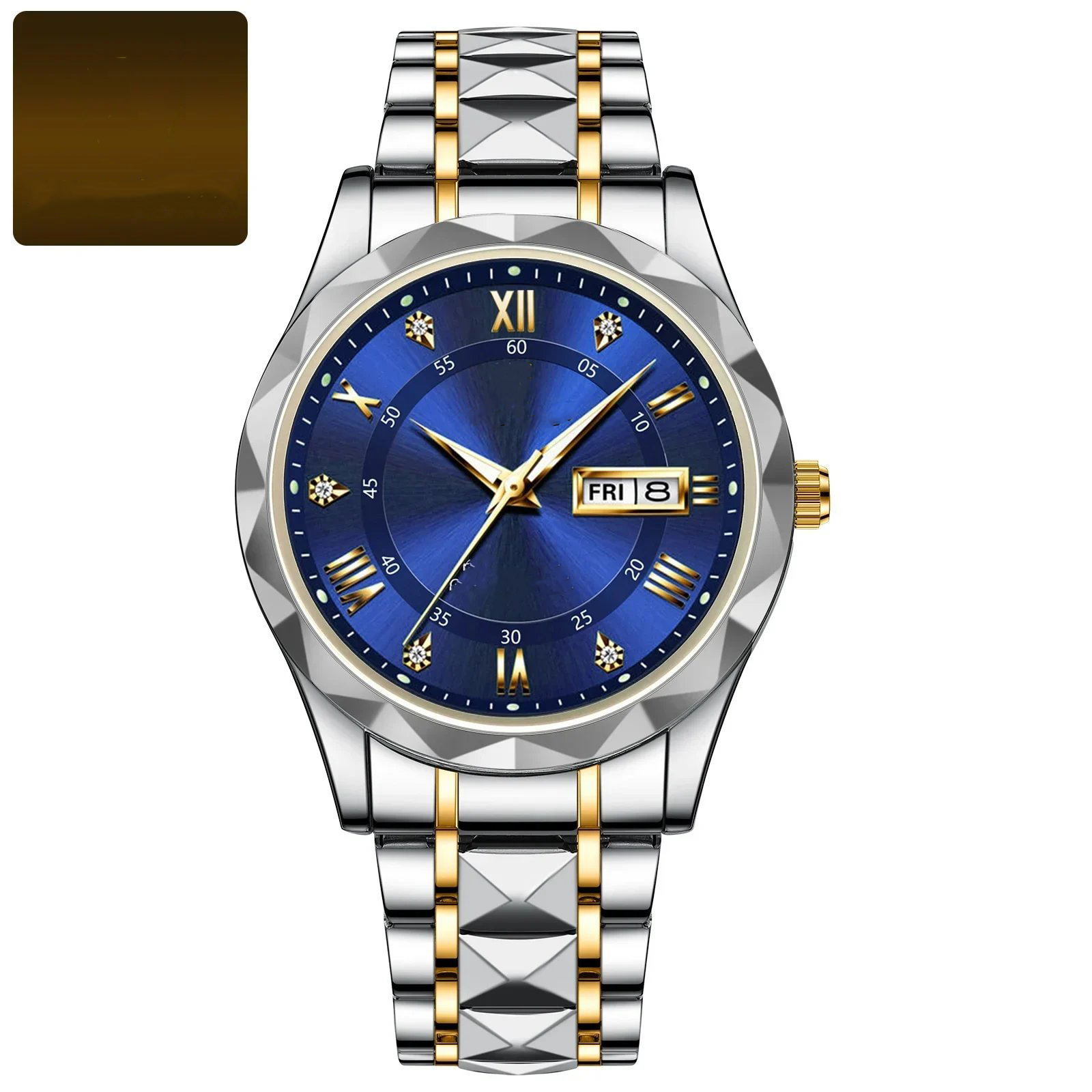 Premium Men's Waterproof Luminous Wrist Watch - Cofik