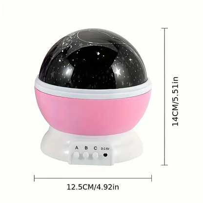 Colorful Kids Night Lamp - LED Star Projector Light