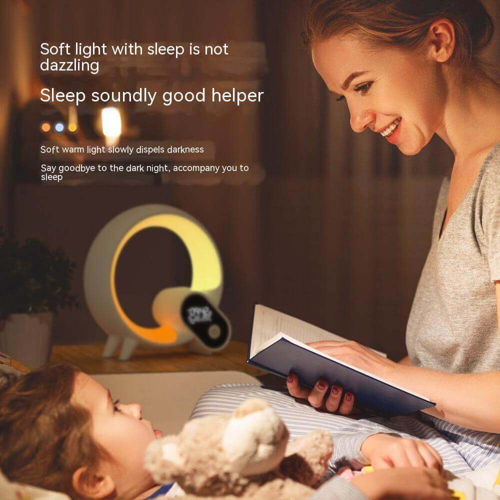 Smart LED Wake Up Alarm Clock with Bluetooth Speaker - Cofik