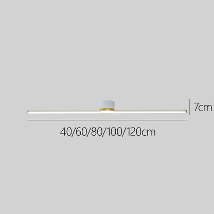 Elegant Straight Line LED Ceiling Light
