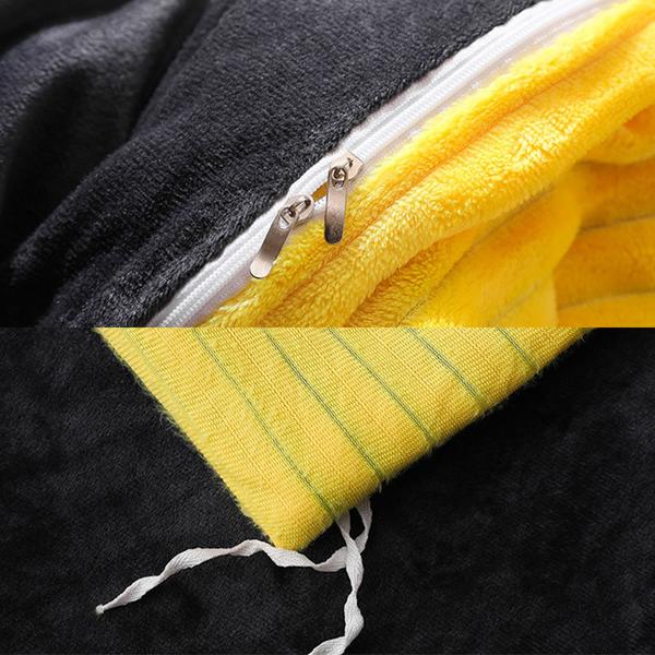 Plush Textured Corduroy Bedding Set