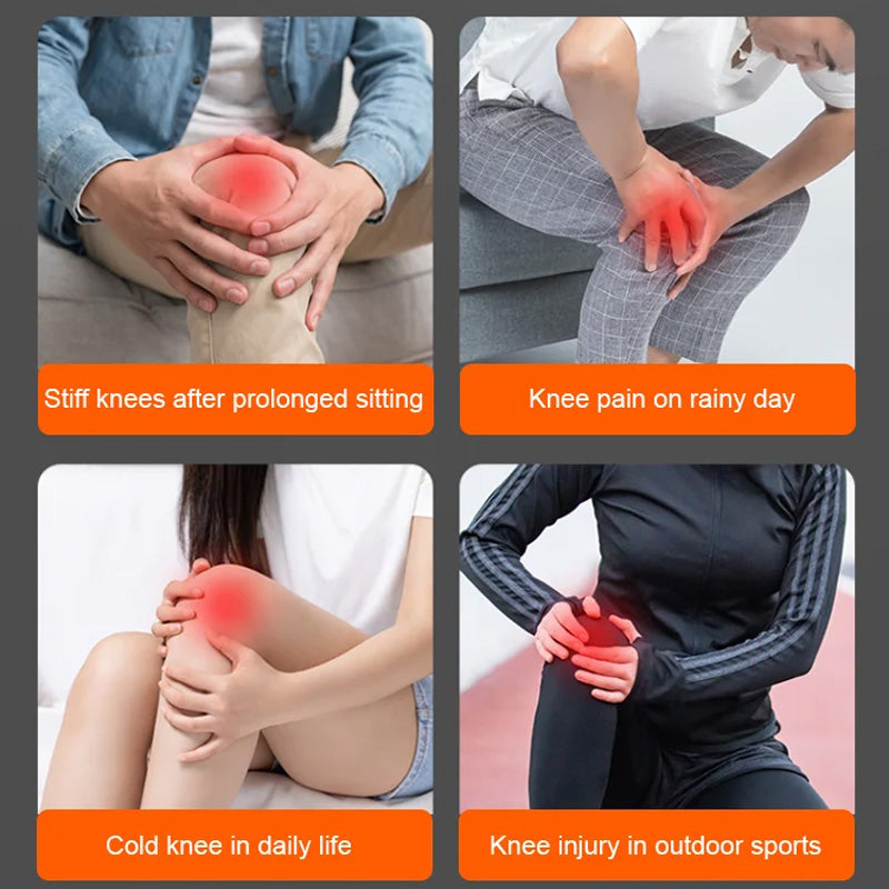 Warm Knee Wrap with Herbal Therapy