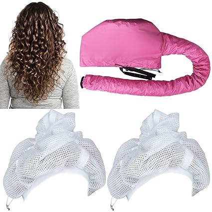 Travel Curl Hair Dryer Bonnet Cap