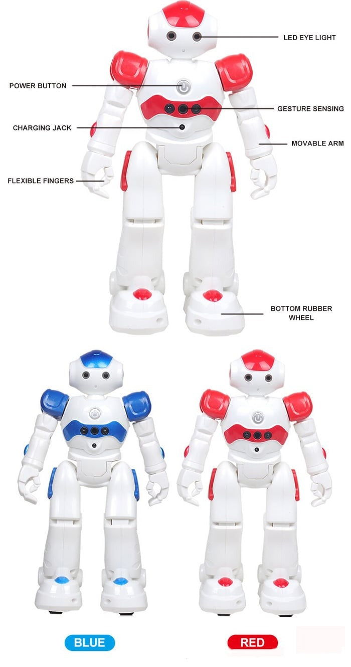 Fun Interactive Robot Toy for Kids Learning
