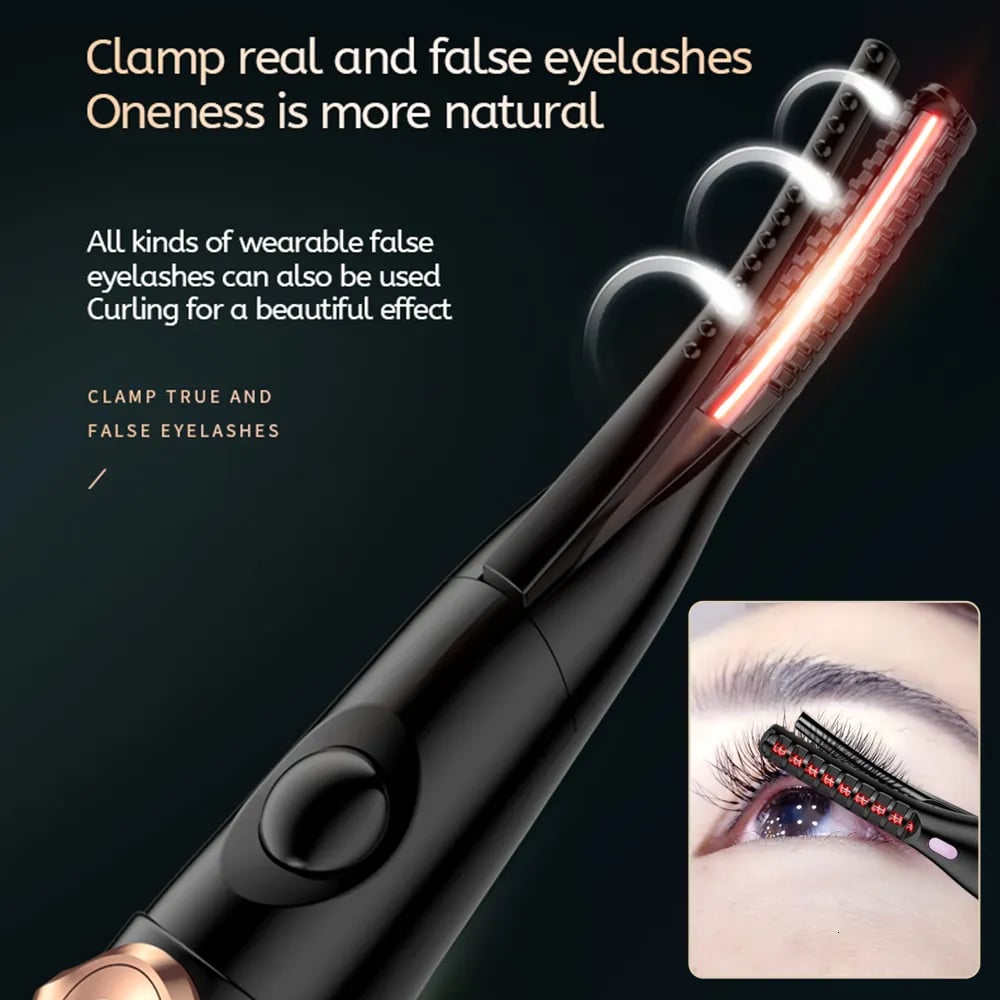 Portable Warm Heated Eyelash Curler