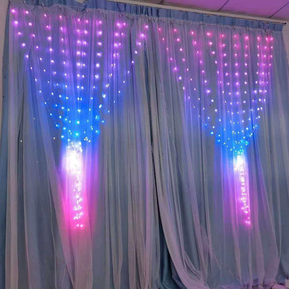 Smart Remote Control Color Changing Curtain Lamp