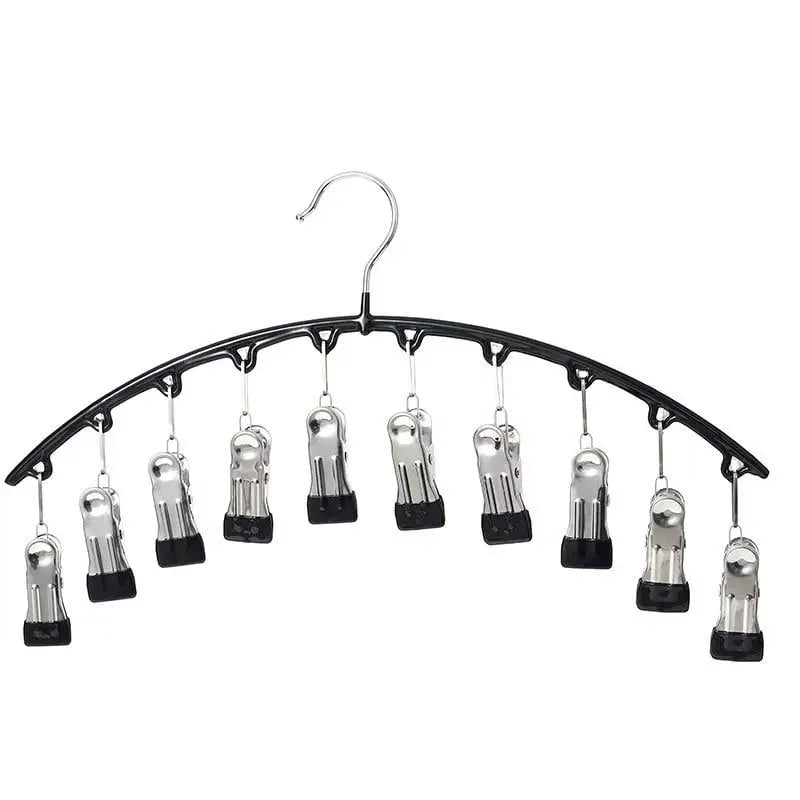 Compact 2-Piece Legging Hangers with 20 Clips