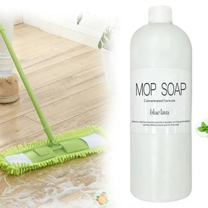 Powerful 2-Piece Mop and Soap Floor Cleaner Set