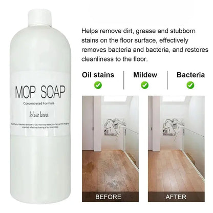 Powerful 2-Piece Mop and Soap Floor Cleaner Set
