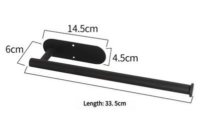 Easy Install Wall Paper Roll Holder 2 Piece Set