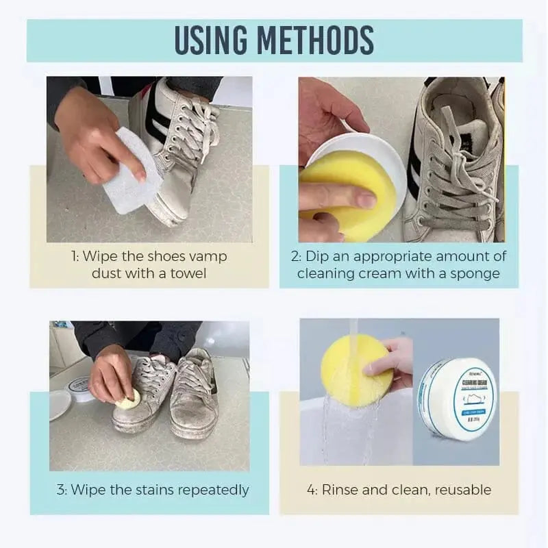 Effective White Shoe Cleaner Kit