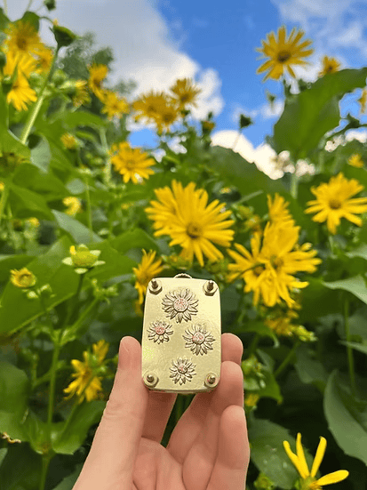 Small Flower Press Kit Portable Craft Tool