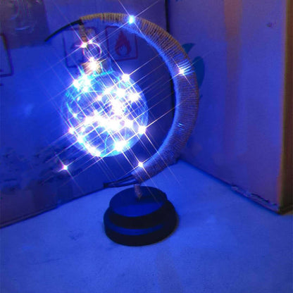 Lovely Heart Shaped LED Moon Lamp