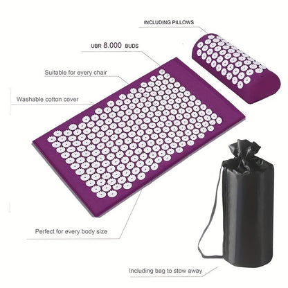 Best Acupuncture Massage Mat Pillow Set