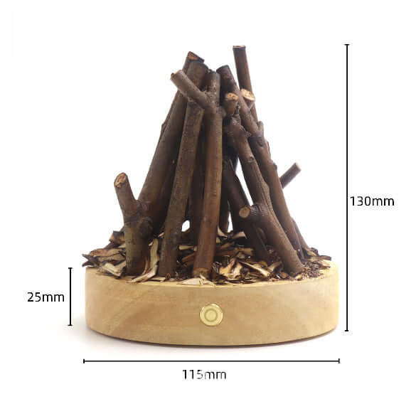 Warm Table Lamp with Branch Design