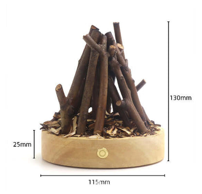 Warm Table Lamp with Branch Design