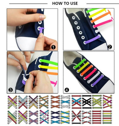 Easy Fit Stretchy Shoe Laces
