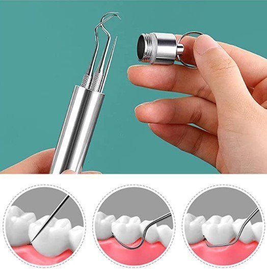 Premium 7 Piece Metal Toothpick Set