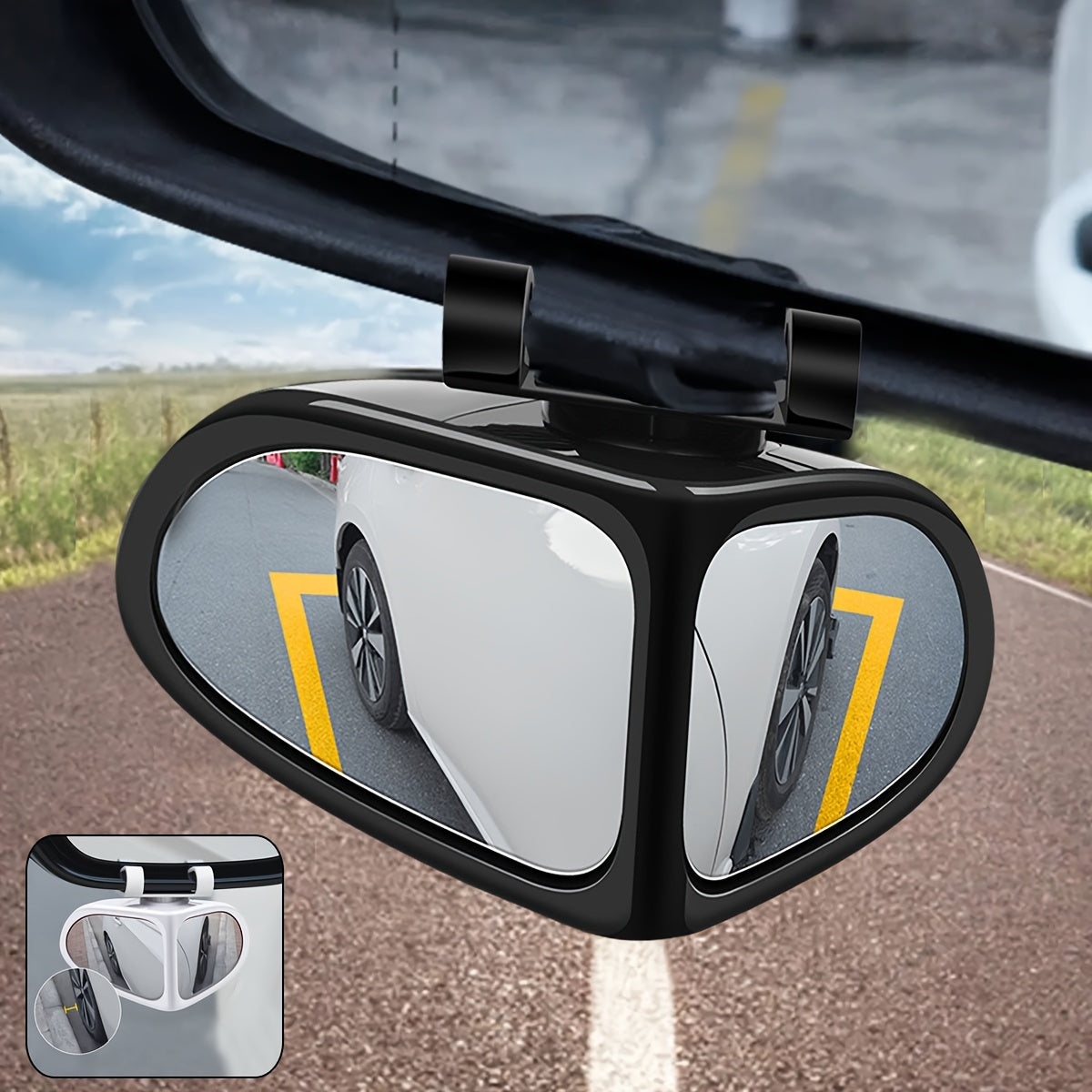 Wide Angle Adjustable Car Blind Spot Mirrors