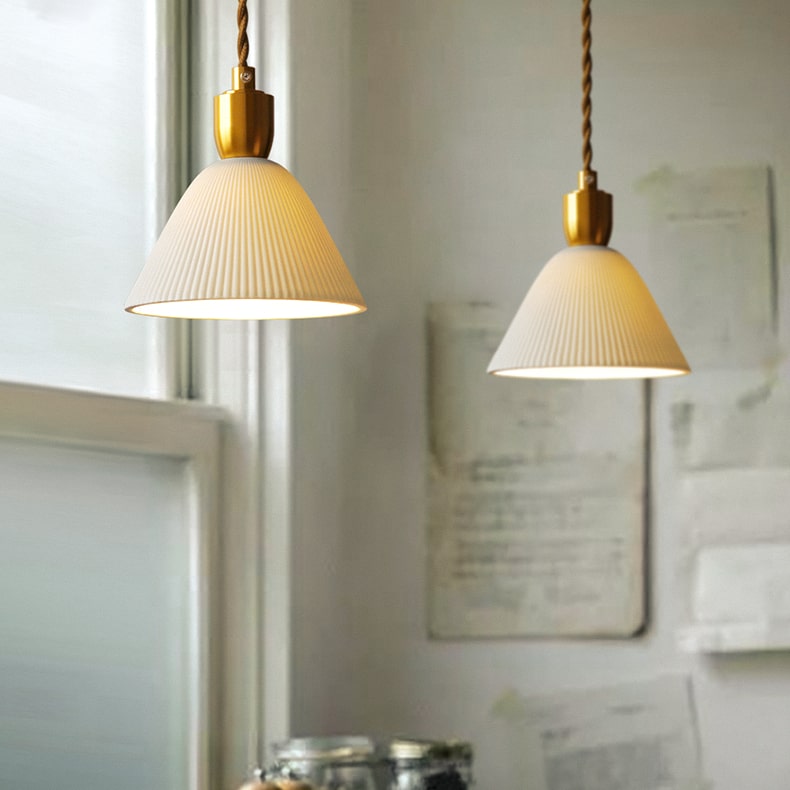 Vintage Style Metal Pendant Light