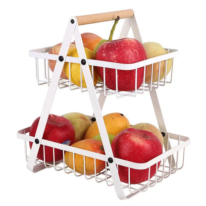 Stainless Steel Fruit Holder Kitchen Storage