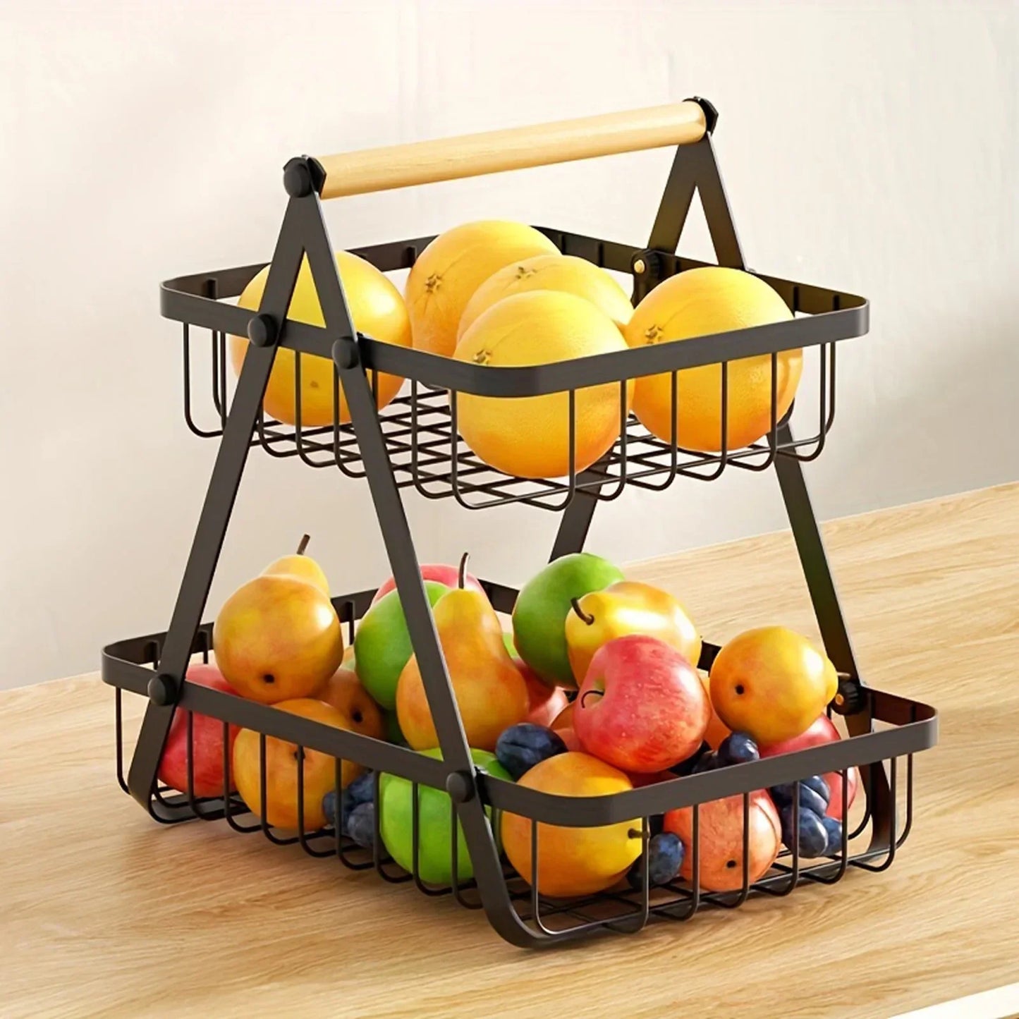 Stainless Steel Fruit Holder Kitchen Storage